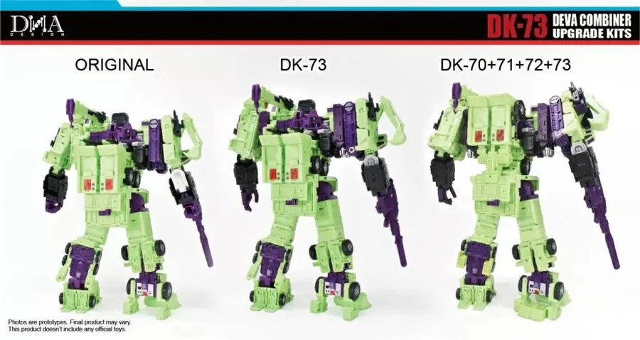 DK-73 Upgrade Kit for Transformers Studio Series 86 Devastator | DNA Design