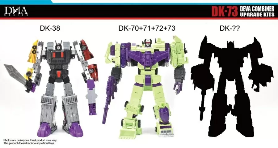 DK-73 Upgrade Kit for Transformers Studio Series 86 Devastator | DNA Design