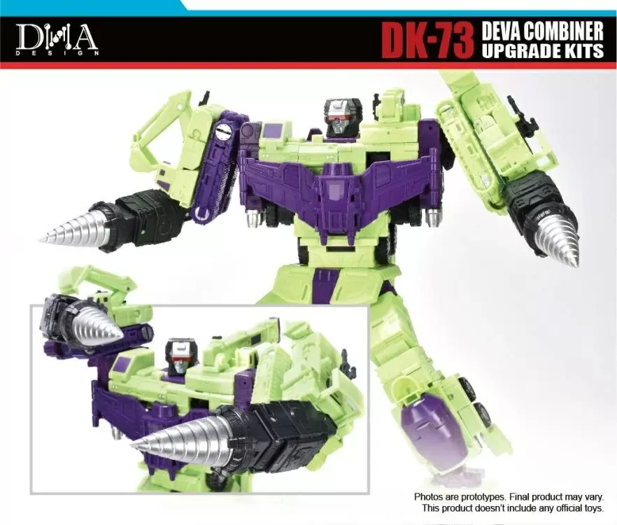 DK-73 Upgrade Kit for Transformers Studio Series 86 Devastator | DNA Design