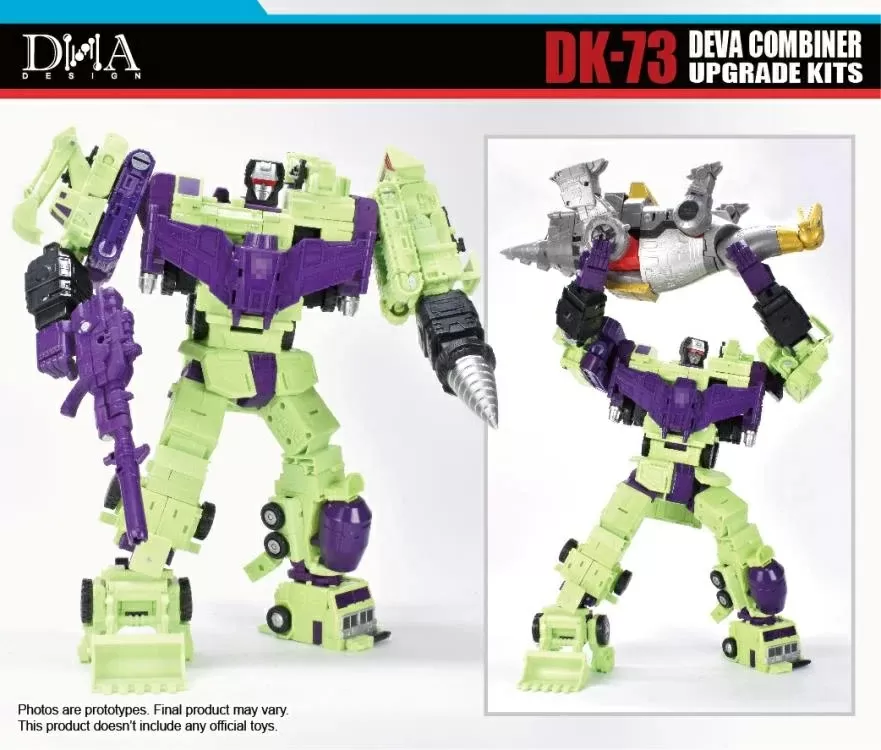 DK-73 Upgrade Kit for Transformers Studio Series 86 Devastator | DNA Design