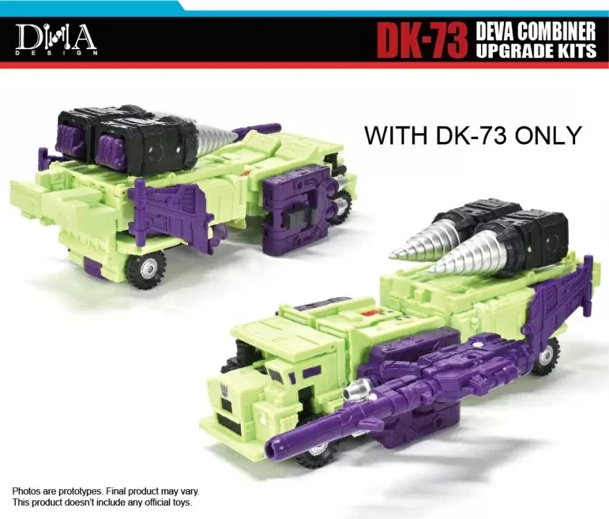 DK-73 Upgrade Kit for Transformers Studio Series 86 Devastator | DNA Design