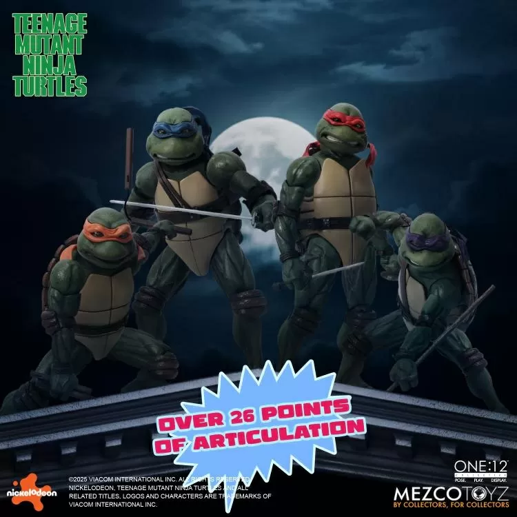 Teenage Mutant Ninja Turtles (1990) One:12 Collective Boxed Set | Mezco Toyz