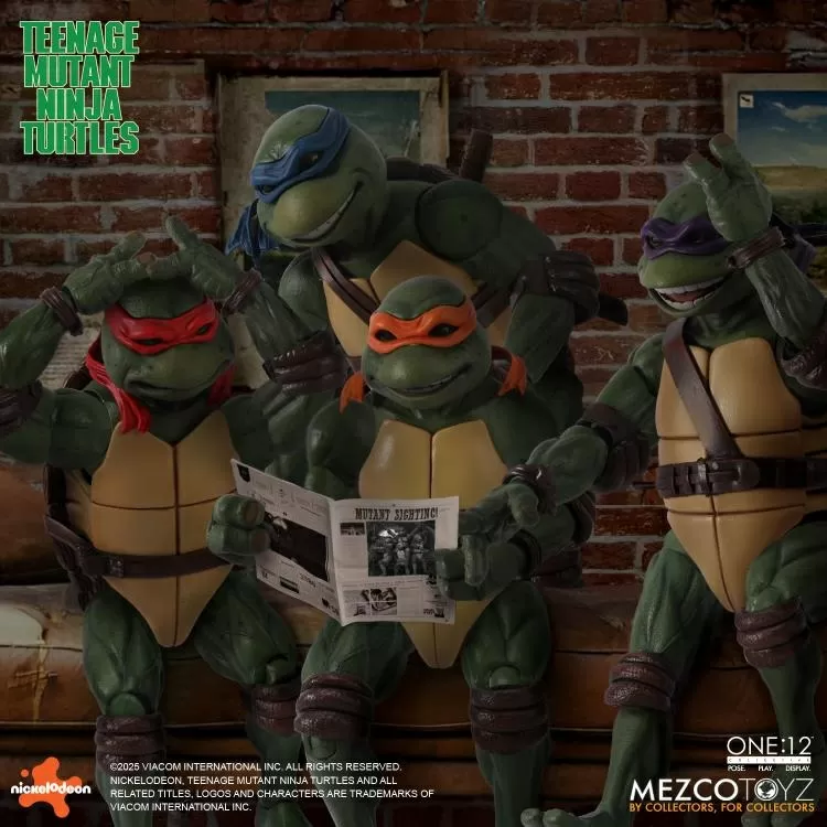 Teenage Mutant Ninja Turtles (1990) One:12 Collective Boxed Set | Mezco Toyz