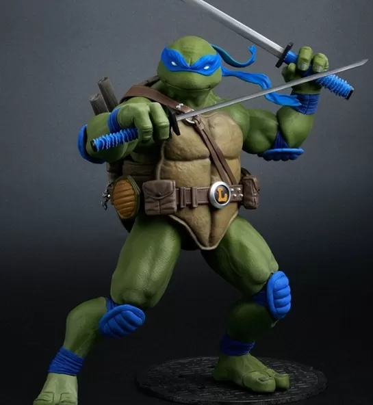 BIGF-001 Leonardo 40th Anniversary Edition 1/6 Scale | Teenage Mutant Ninja Turtles | BigFToys