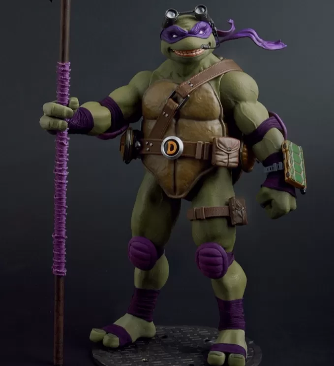 BIGF-003 Donatello 40th Anniversary Edition 1/6 Scale | Teenage Mutant Ninja Turtles | BigFToys