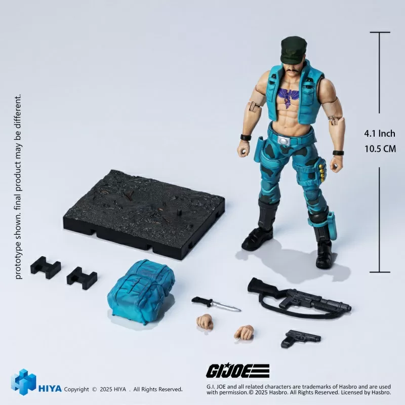 Gung-Ho (Marine Version) 1/18 Scale Exquisite Mini | G.I. Joe | Hiya Toys