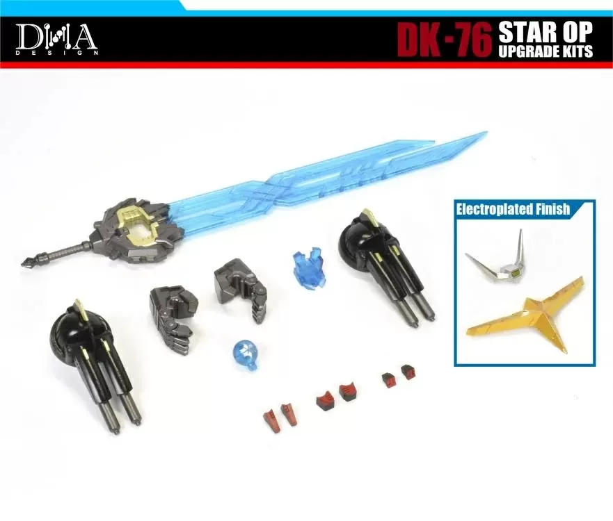 DK-76 Upgrade Kit for Transformers: Age of the Primes The Thirteen Star Optimus Prime Titan Class | DNA Design