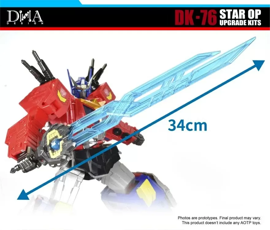 DK-76 Upgrade Kit for Transformers: Age of the Primes The Thirteen Star Optimus Prime Titan Class | DNA Design
