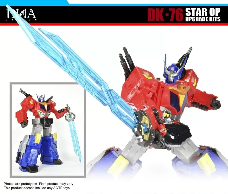 DK-76 Upgrade Kit for Transformers: Age of the Primes The Thirteen Star Optimus Prime Titan Class | DNA Design