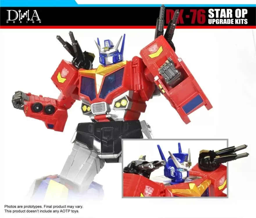DK-76 Upgrade Kit for Transformers: Age of the Primes The Thirteen Star Optimus Prime Titan Class | DNA Design