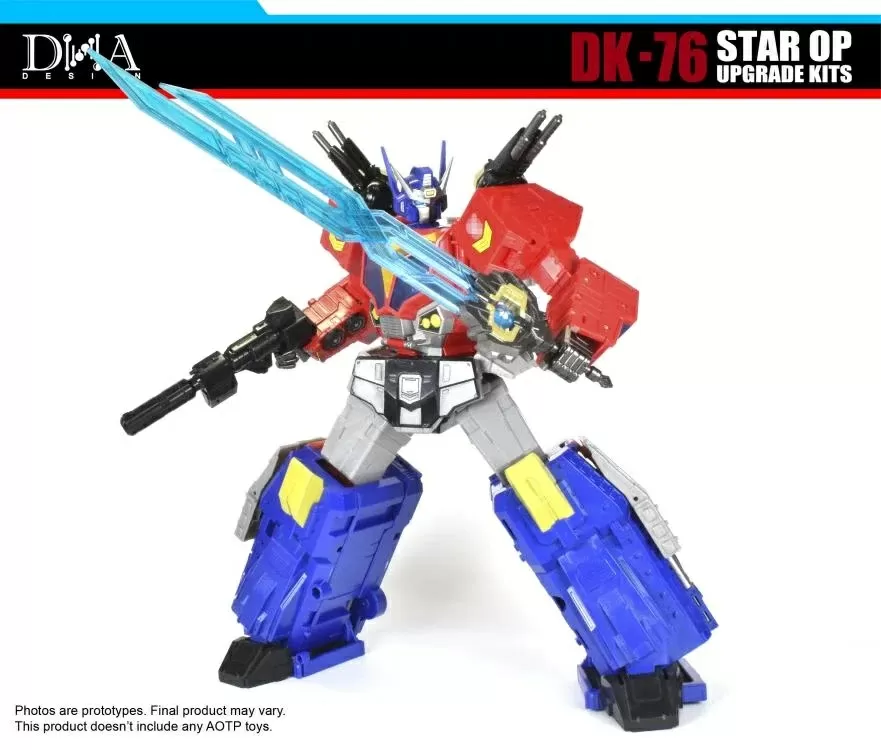 DK-76 Upgrade Kit for Transformers: Age of the Primes The Thirteen Star Optimus Prime Titan Class | DNA Design