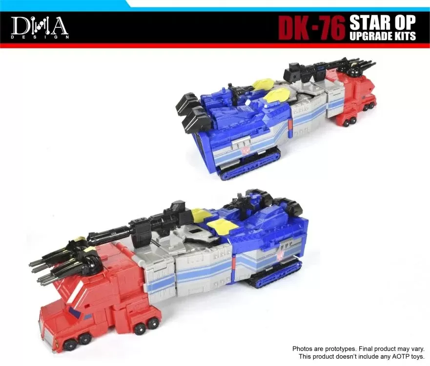 DK-76 Upgrade Kit for Transformers: Age of the Primes The Thirteen Star Optimus Prime Titan Class | DNA Design