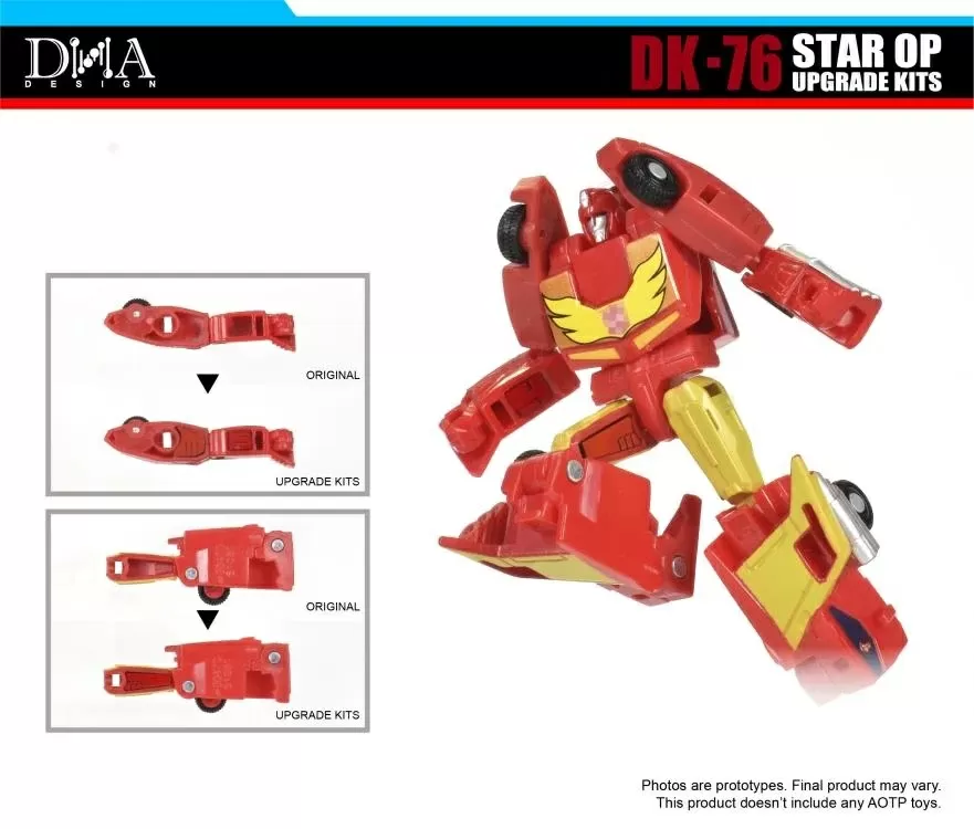 DK-76 Upgrade Kit for Transformers: Age of the Primes The Thirteen Star Optimus Prime Titan Class | DNA Design