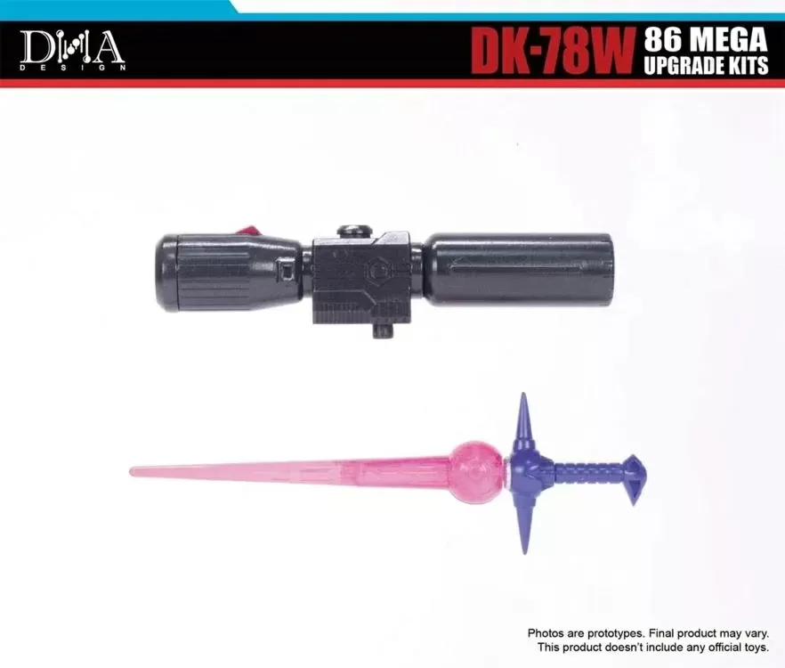 DK-78W Upgrade Kit for Transformers Studio Series 86 Megatron | DNA Design