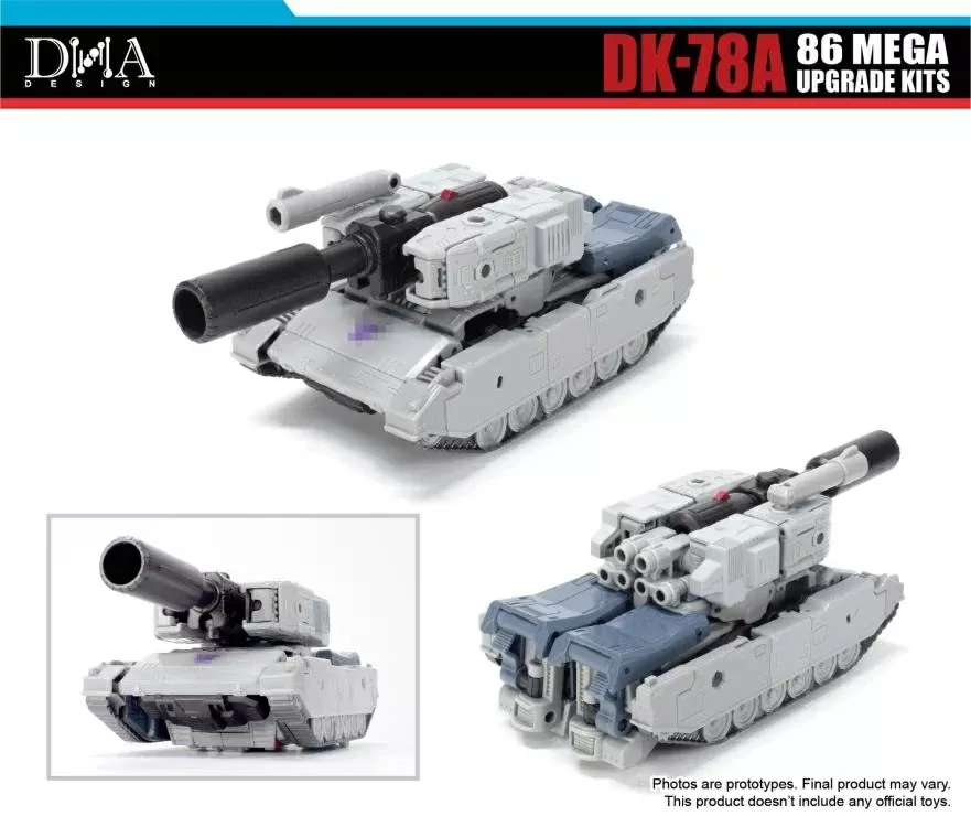 DK-78A Upgrade Kit for Transformers Studio Series 86 Megatron | DNA Design
