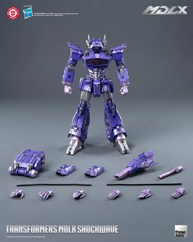 Shockwave MDLX Scale Collectible Figure | Transformers | Threezero