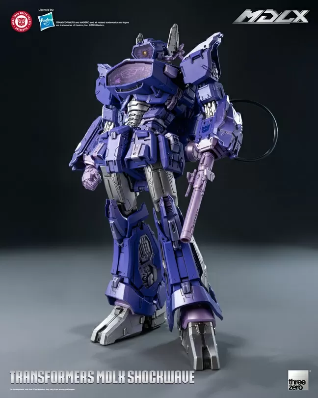 Shockwave MDLX Scale Collectible Figure | Transformers | Threezero