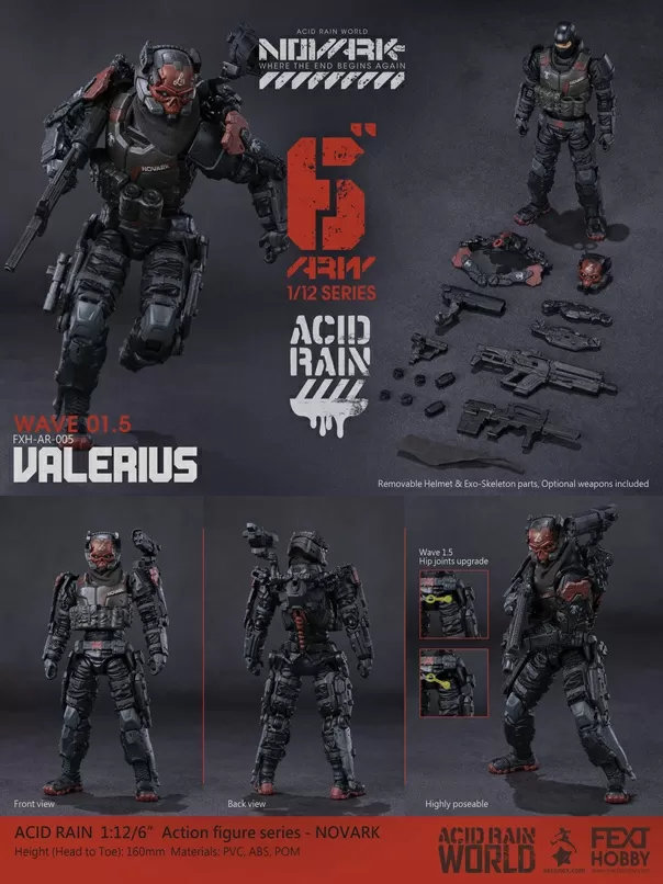 FXH-AR-005 Valerius 1/12 Scale | Acid Rain World: Novark | Fext Hobby