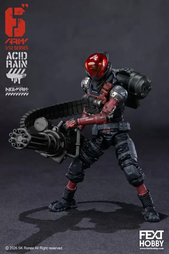 FXH-AR-001 Red Locust Vehicle 1/12 Scale | Acid Rain World: Novark | Fext Hobby