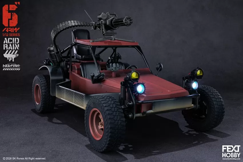 FXH-AR-001 Red Locust Vehicle 1/12 Scale | Acid Rain World: Novark | Fext Hobby