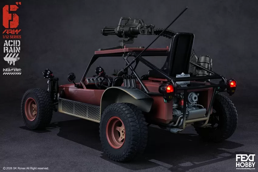 FXH-AR-001 Red Locust Vehicle 1/12 Scale | Acid Rain World: Novark | Fext Hobby