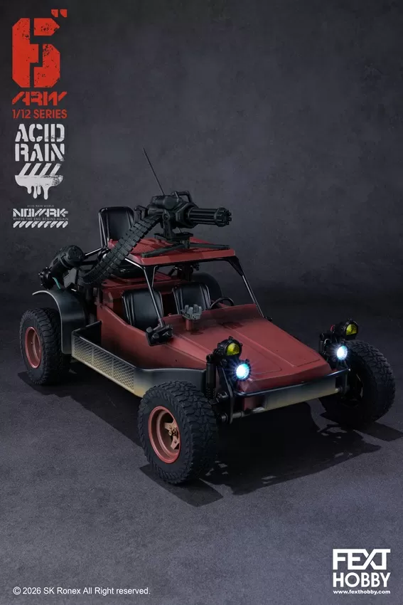 FXH-AR-001 Red Locust Vehicle 1/12 Scale | Acid Rain World: Novark | Fext Hobby