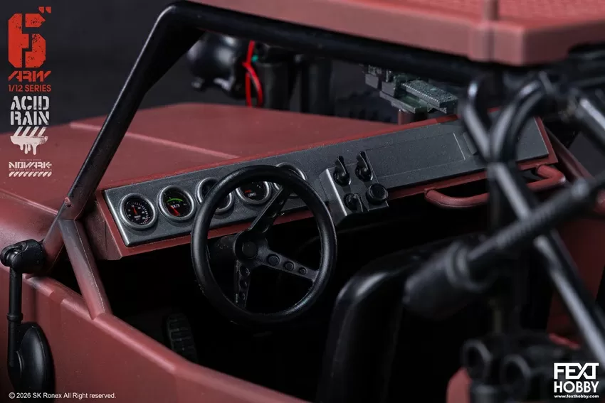 FXH-AR-001 Red Locust Vehicle 1/12 Scale | Acid Rain World: Novark | Fext Hobby