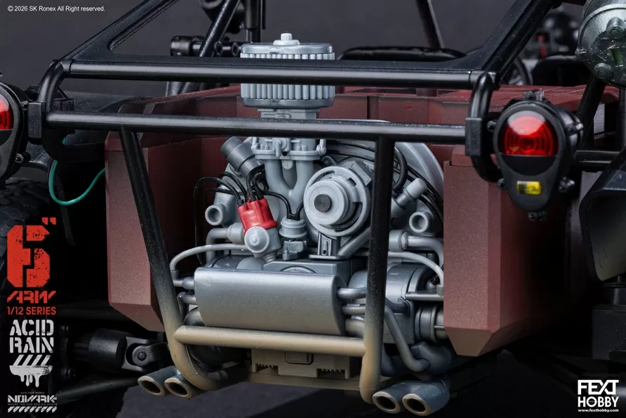FXH-AR-001 Red Locust Vehicle 1/12 Scale | Acid Rain World: Novark | Fext Hobby