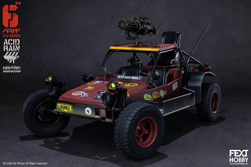 FXH-AR-001 Red Locust Vehicle 1/12 Scale | Acid Rain World: Novark | Fext Hobby