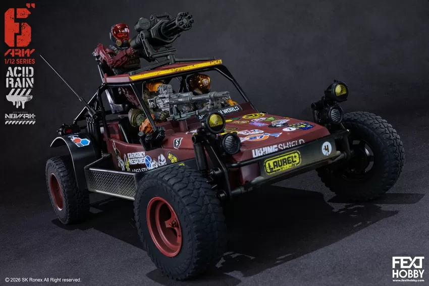 FXH-AR-001 Red Locust Vehicle 1/12 Scale | Acid Rain World: Novark | Fext Hobby