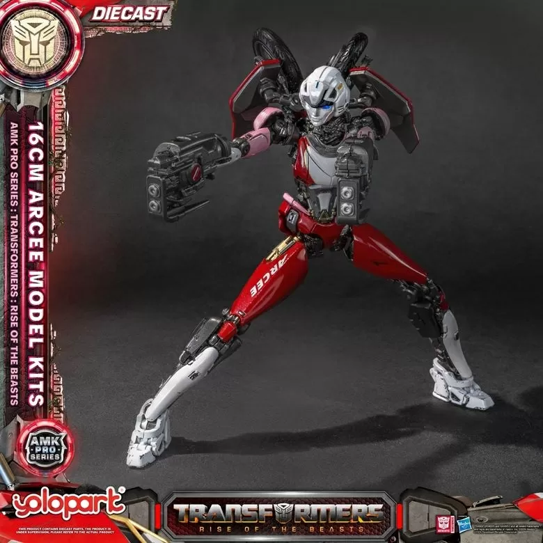 Arcee AMK Pro Series Model Kit | Transformers: Rise of the Beasts | Yolopark