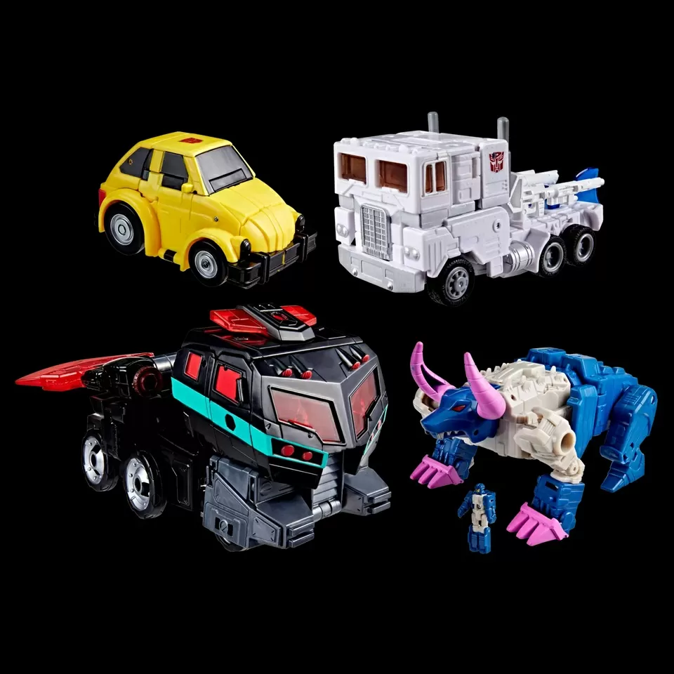 Autobots vs Decepticons Set of 4 | Transformers: Age of the Primes | Hasbro, Takara Tomy