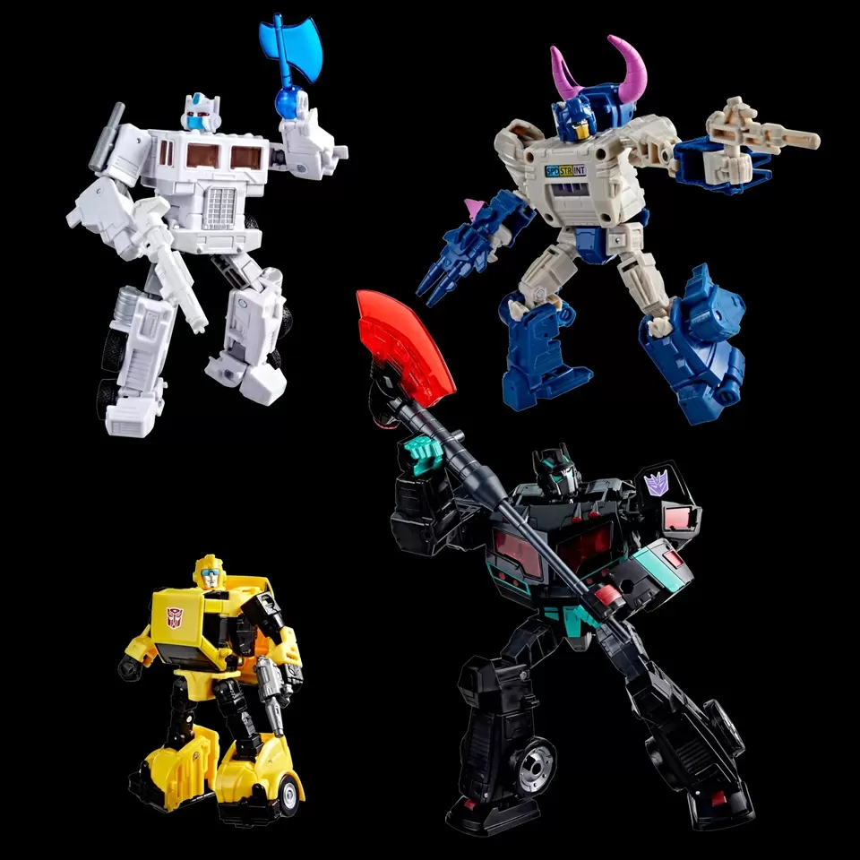 Autobots vs Decepticons Set of 4 | Transformers: Age of the Primes | Hasbro, Takara Tomy
