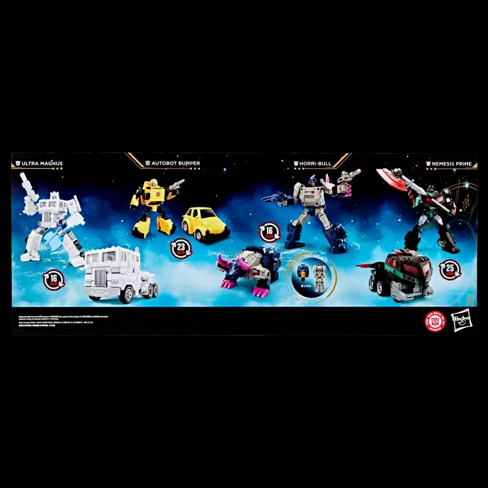 Autobots vs Decepticons Set of 4 | Transformers: Age of the Primes | Hasbro, Takara Tomy