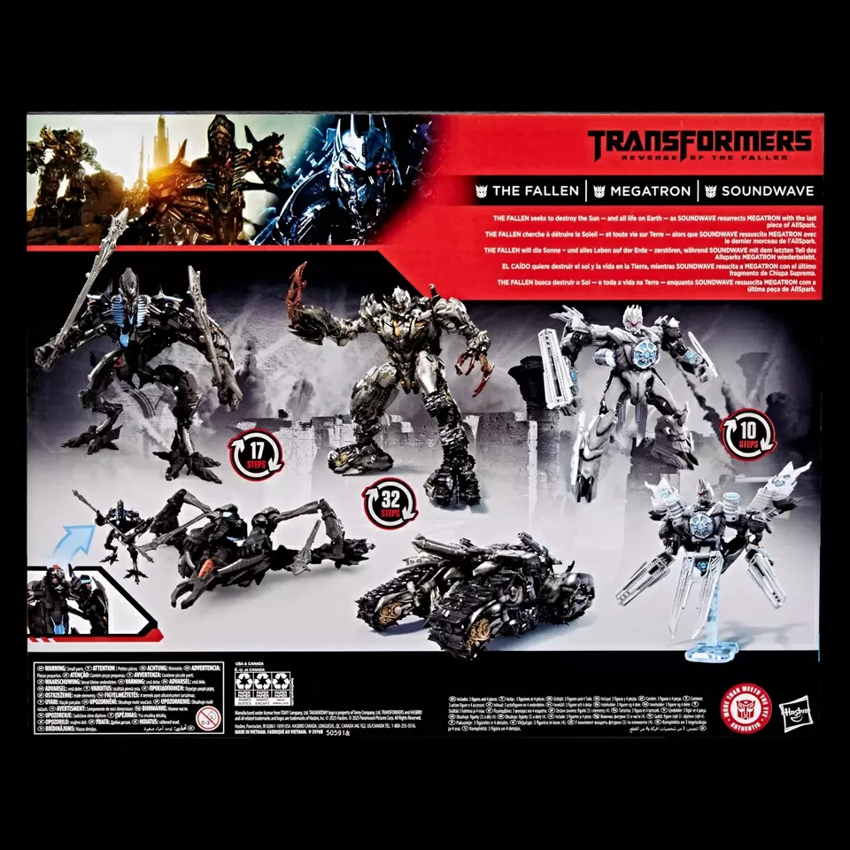 Transformers: Revenge of the Fallen Set of 3 | Transformers Studio Series
