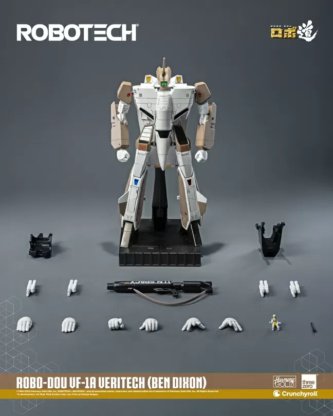VF-1A Veritech (Ben Dixon) ROBO-DOU | Robotech | threezero