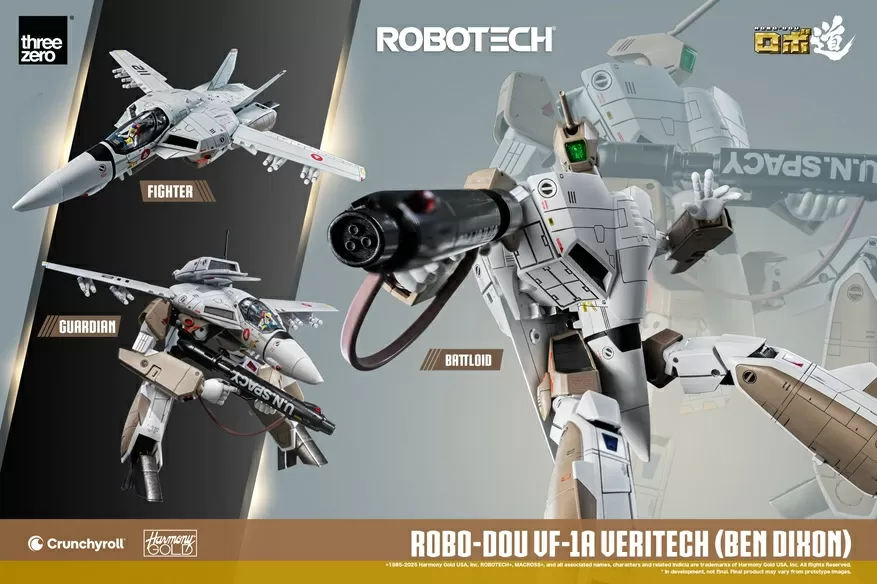 VF-1A Veritech (Ben Dixon) ROBO-DOU | Robotech | threezero