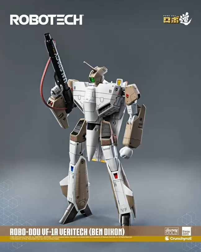 VF-1A Veritech (Ben Dixon) ROBO-DOU | Robotech | threezero