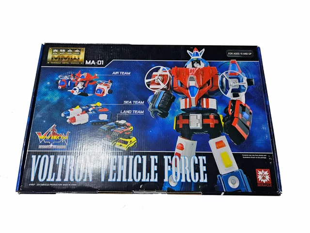 MA-01 Voltron Vehicle Force  |  Miracle Metal Works