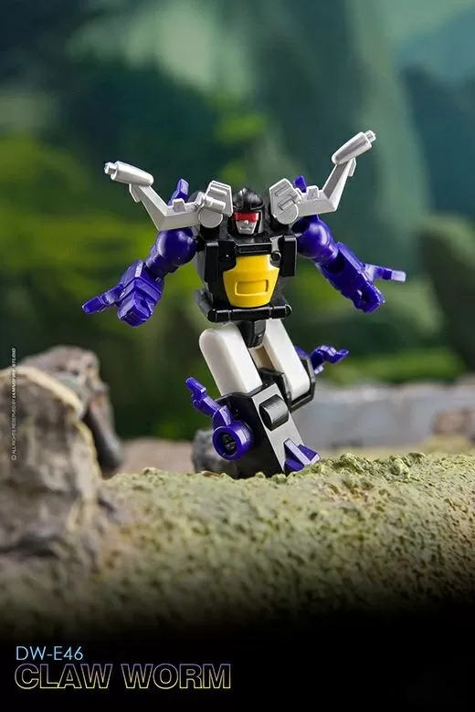 DW-E45 Silver Lightning and DW-E46 Claw Worm Set of 2 | Dr. Wu