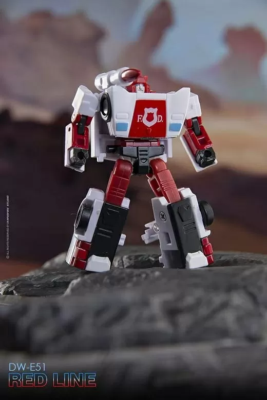 DW-E51 Red Line and DW-E52 Firenet Set of 2 | Dr. Wu