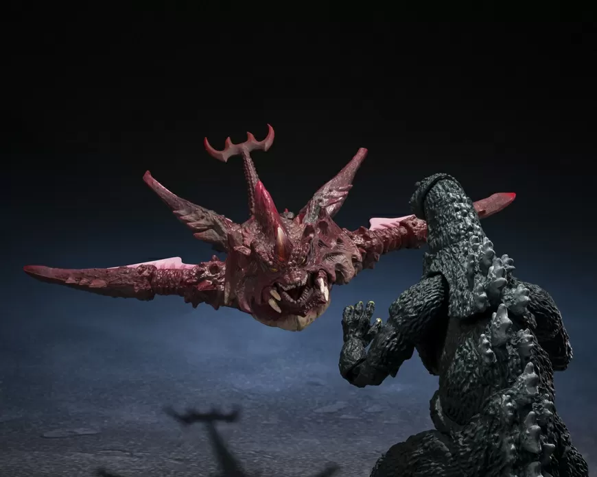 Godzilla Jr. and Destoroyah Evolution Set S.H.MonsterArts | Bandai Tamashii Nations | Godzilla Vs Destoroyah