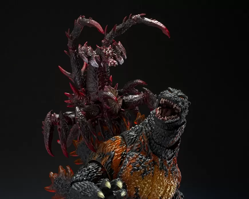 Godzilla Jr. and Destoroyah Evolution Set S.H.MonsterArts | Bandai Tamashii Nations | Godzilla Vs Destoroyah