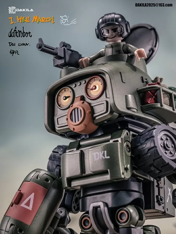 Hell March D01 LVAN DAFTBOTS Series | DAKILA