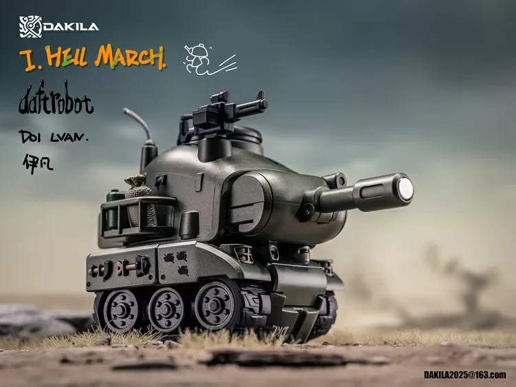 Hell March D01 LVAN DAFTBOTS Series | DAKILA