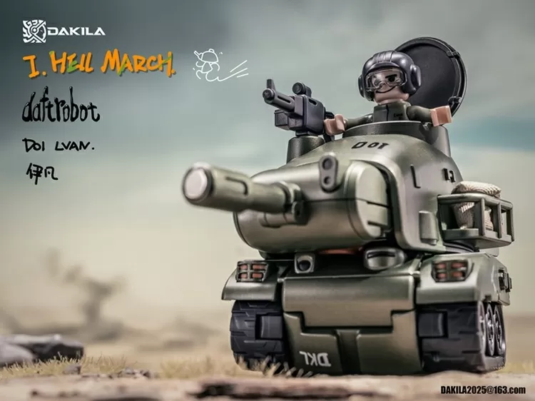 Hell March D01 LVAN DAFTBOTS Series | DAKILA