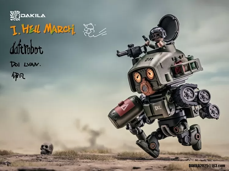 Hell March D01 LVAN DAFTBOTS Series | DAKILA
