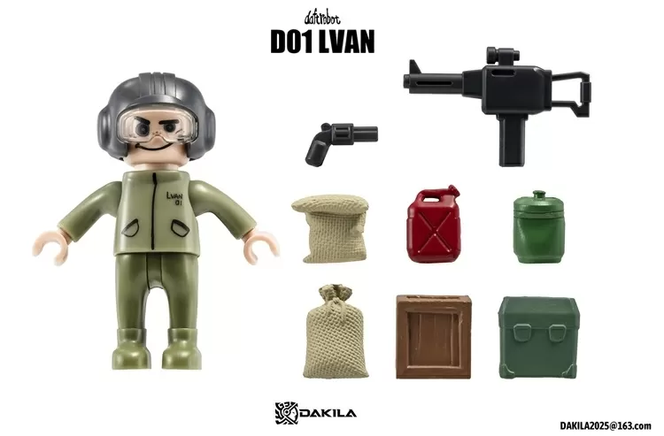 Hell March D01 LVAN DAFTBOTS Series | DAKILA