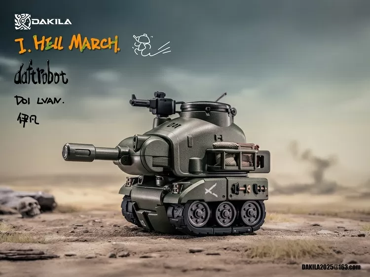 Hell March D01 LVAN DAFTBOTS Series | DAKILA