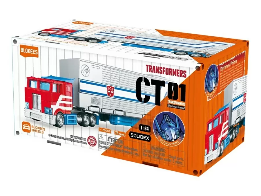 CT01 Optimus Prime with Trailer Model Kit | Transformers | Blokees Wheels